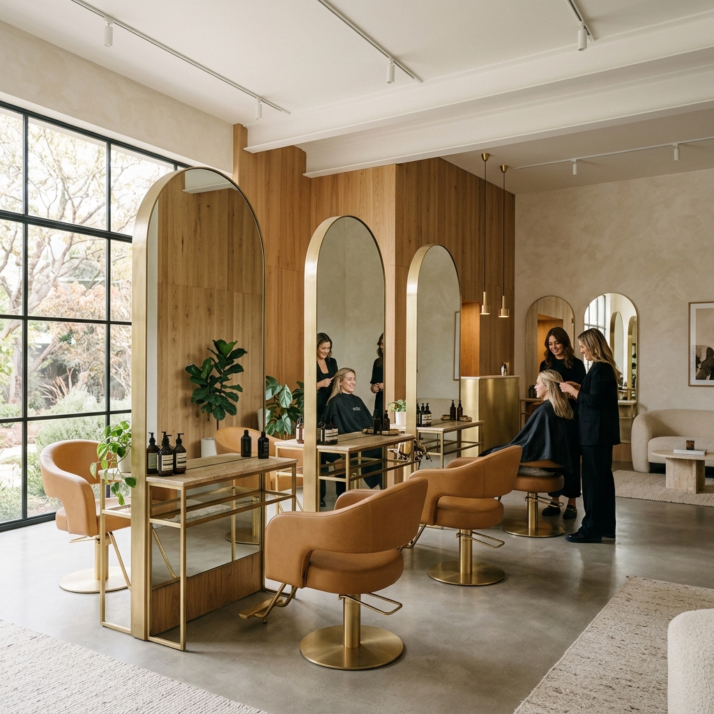 Aurélio studio interior with natural light